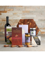 The Florentine Wine Gift Basket, Wine Gift Baskets, Gourmet Gift Baskets, USA Delivery