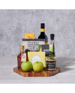 The Ultimate Charcuterie & Wine Gift Board, gourmet gift, gourmet, wine gift, wine, cheeseboard gift, cheeseboard