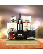Wine and Glass Top Cheese Board