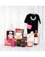 Decadent Mom and Baby Girl Gift Basket