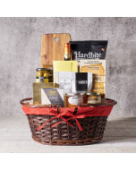 The Wine & Cheese Shop Basket, Wine Gift Baskets, Gourmet Gift Baskets, USA Delivery