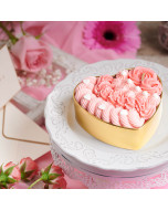 Lovely Heart Cake Tin, cake gift, cake, gourmet gift, gourmet, valentines day gift, valentines day, heart cake gift, heart cake