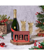 Christmas Champagne & Chocolate Gift Tray