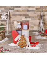 Christmas Spa Sleigh Gift, spa gift, spa, christmas gift, christmas, bath gift, bath, cookie gift, cookie, USA delivery