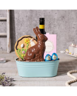 Easter Wine & Chocolate Basket