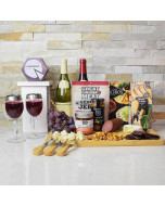 Wine & Cheese Celebration Gift Basket
