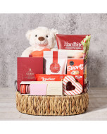 "Love is in the Air" Gift Basket, Valentine's Day gifts, cookie gifts
