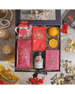 Good Luck Tea & Coffee Gift Box, chinese new year gift, chinese new year, lunar new year gift, lunar new year, tea gift, tea, USA delivery