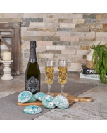 Hanukkah Cookies & Champagne Basket