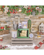 Holiday Bubbly & Spa Gift Crate, champagne gift, champagne, sparkling wine gift, sparkling wine, christmas gift, christmas, spa gift, spa, USA delivery