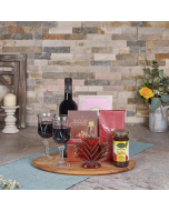 Kosher Wine & Sweets Basket