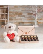 Letter to Mom Bear Gift, mothers day gift, mothers day, gourmet gift, gourmet, chocolate gift, chocolate