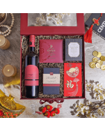 Lunar New Year Wine Gift Set, wine gift, wine, chinese new year gift, chinese new year, lunar new year gift, lunar new year, USA delivery