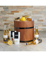 Coronas & Lemons Gift Basket, beer gifts, nuts, lemons, corona gifts