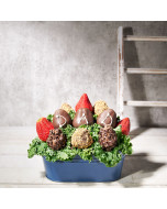 Dad’s Dozen Chocolate Covered Strawberries, gourmet gift baskets, gourmet gifts, gifts, father’s day gifts, father’s day