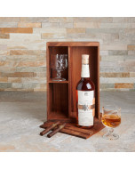 Classy Gentleman’s Gift Set, liquor gift baskets, liquor gift, gift baskets, liquor, cigar, cigar gifts, decanter, decanter gift