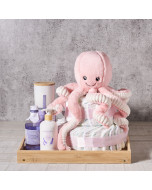 diapers, candle, mother's day, skincare, bath and body, spa, plush, baby toy, mom and baby gift basket delivery, delivery mom and baby gift basket, bath and body baby usa, usa bath and body baby