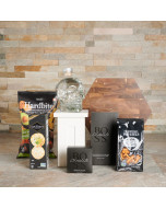 Crystal Skull Vodka Gift Basket, Liquor Gift Baskets, Chocolate Gift Baskets, Gourmet Gift Baskets, USA Delivery