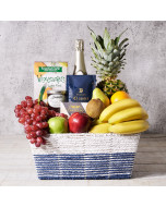 coffee, cheese, fruit, Fruits Gift Baskets, champagne, Champagne Gift Basket, Set 23821-2021, bestSeller, Fruit gift basket delivery, delivery fruit gift basket, champagne basket usa, usa champagne basket