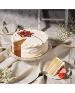 Large Vegan Vanilla Cake, Vegan Cakes, Baked Goods, USA Delivery