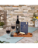 Wine and Chocolate Mitzvah Gift Set, wine gift, wine, chocolate gift, chocolate, kosher gift, kosher, USA delivery, Set 28488-2024