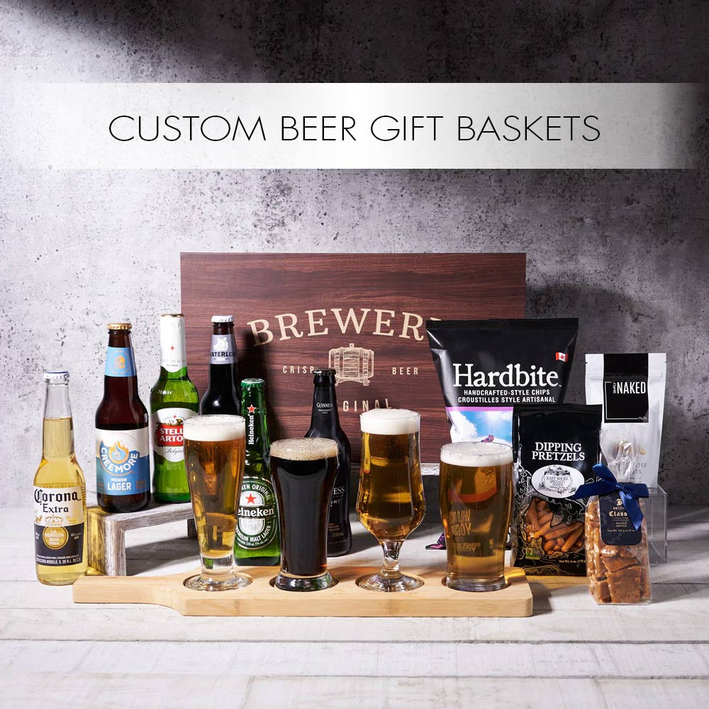 The BBQ Essentials Beer Gift Set – beer gift baskets – US delivery - Good 4  You Gift Baskets USA