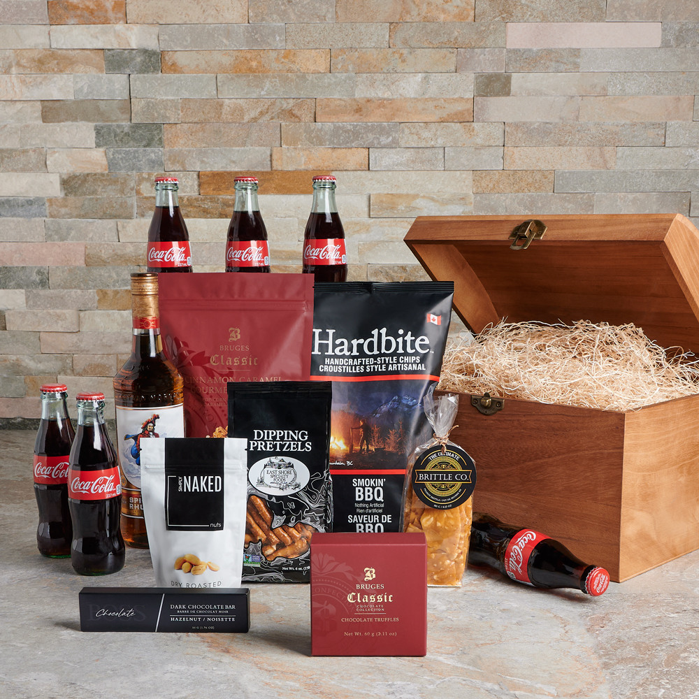 A Relaxing Time for Him Gift Basket– Liquor gift baskets – Canada delivery  – US delivery