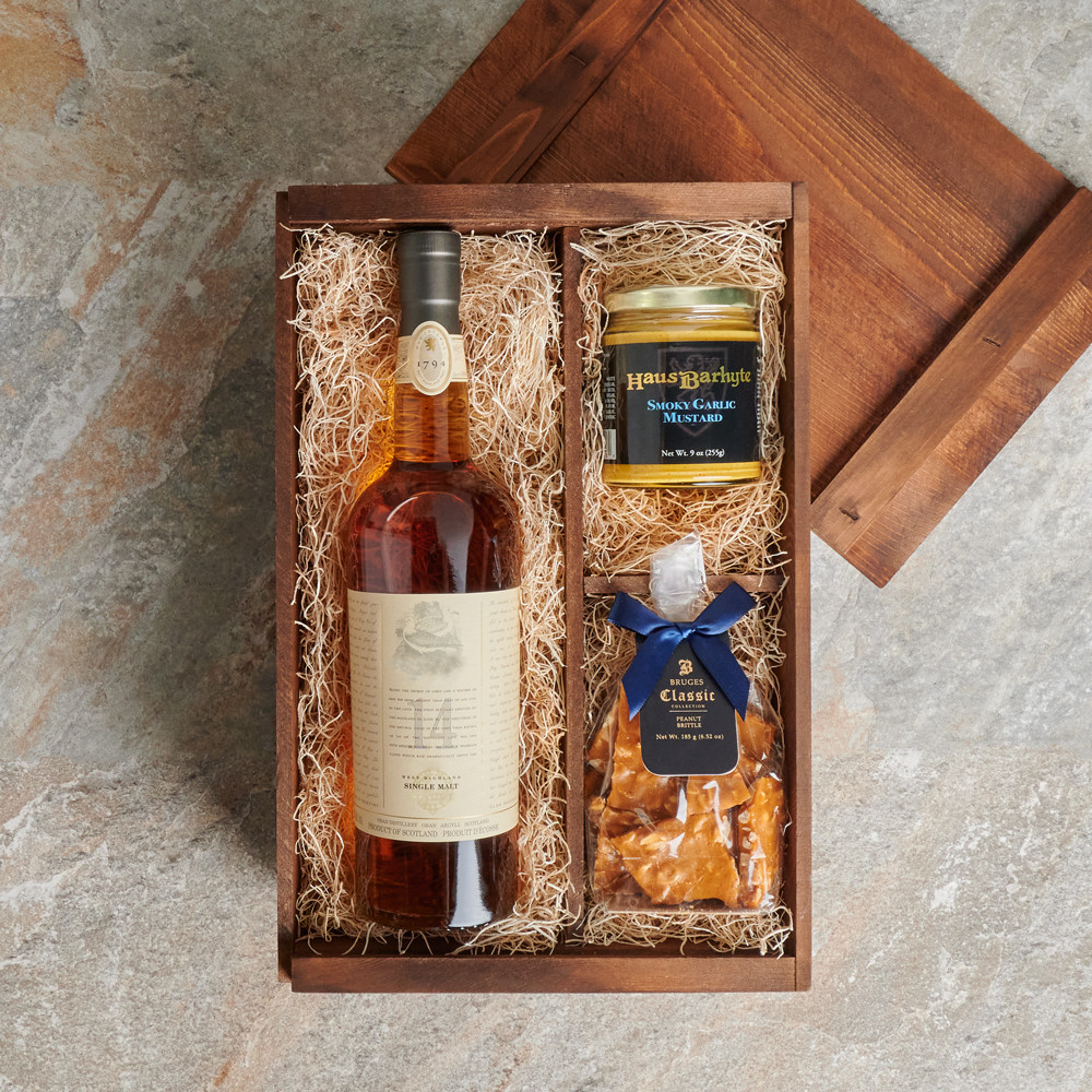 A Relaxing Time for Him Gift Basket– Liquor gift baskets – Canada delivery  – US delivery