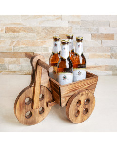 Father’s Day Rustic Beer Cart, beer gift baskets, gourmet gifts, gifts, father’s day, father’s day gifts