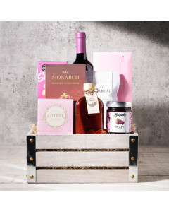 Georgian Bay Wine Gift Crate, Gourmet Gift Baskets, Wine Gift Baskets, USA Delivery