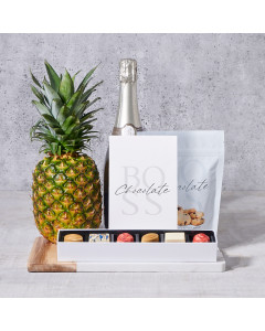 The Grand Champagne Gift Set, gourmet gift, gourmet, fruit gift, fruit, champagne gift, champagne, sparkling wine gift, sparkling wine