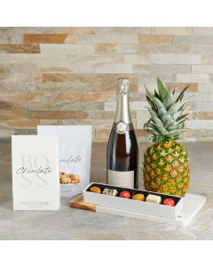 The Luxurious Champagne Gift Set, champagne gift, champagne, sparkling wine gift, sparkling wine, gourmet gift, gourmet