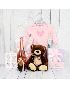 CHUBBY BUBBLY WEE GIRL GIFT BASKET