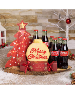 Christmas Coca-Cola & Dessert Gift, christmas gift, christmas, holiday gift, holiday, gourmet gift, gourmet, chocolate gift, chocolate