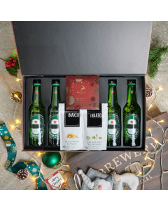 Festive Heineken and Snacks Box