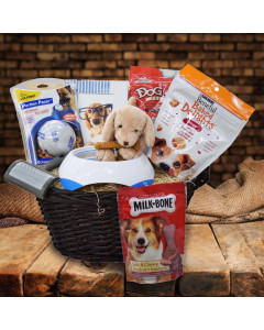 The Doggy Delight Gift Basket