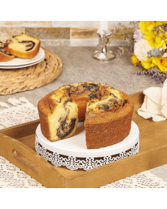 Elegant Marble Cake, cake gift, cake, coffee cake gift, coffee cake, USA delivery