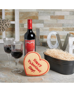 Endless Love Gift Set, Valentine's Day gifts, wine gifts, cookie gifts