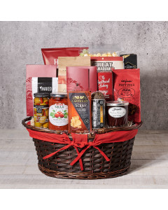 A Romantic Dinner Valentine’s Gift Basket, Valentine's Day gifts, gourmet gift baskets