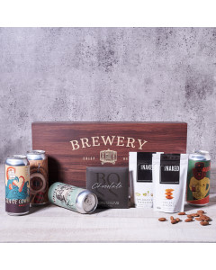 Craft Brews & Bites Gift Set, beer gifts, nuts