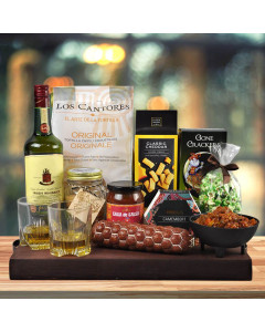 Whiskey and Treats St. Patrick's Day Gift Basket