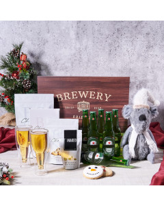 Holiday Hops Beer & Treats Box