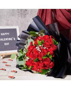 Black Magic Rose Bouquet, Valentine's Day gifts