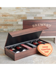 A Romantic Beer Gift Box, Valentine's Day gifts, craft beer gifts