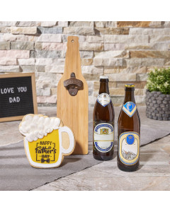 Rockstar Dad Beer Gift Set, fathers day gift, fathers day, cookie gift, cookie, beer gift, beer, US delivery