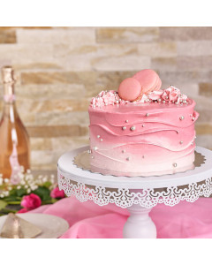 Splendid Strawberry Vanilla Cake, cake gift, cake, gourmet gift, gourmet
