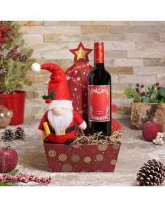 The Mr. Claus Christmas Wine Gift Set, wine gift, wine, gourmet gift, gourmet, christmas gift, christmas, holiday gift, holiday