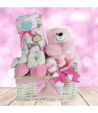 A Basket for a Baby Girl