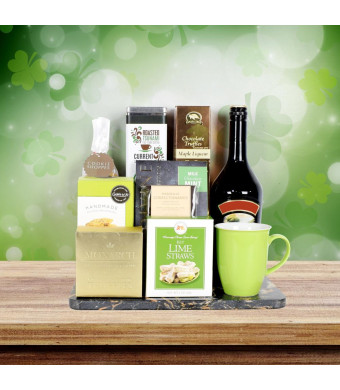 St. Patrick’s Deluxe Irish Coffee Gift Basket