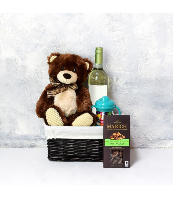 Sweet Baby Bear Gift Basket